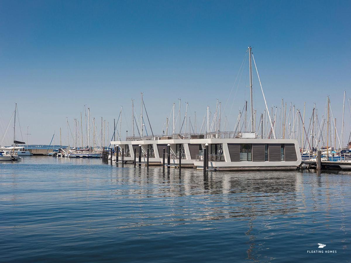 Hausboot Kielwasser Fh-La 03 Laboe Bagian luar foto